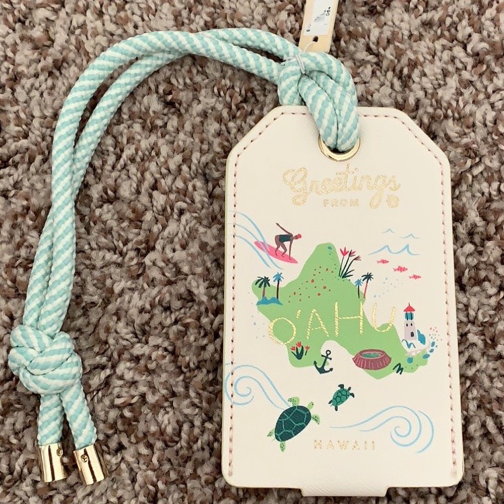 Spartina 449 Hawaii luggage tag